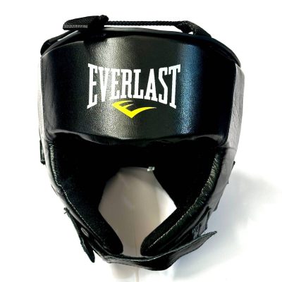 کلاه بوکس چرمی چانه‌دار اورلست Everlast